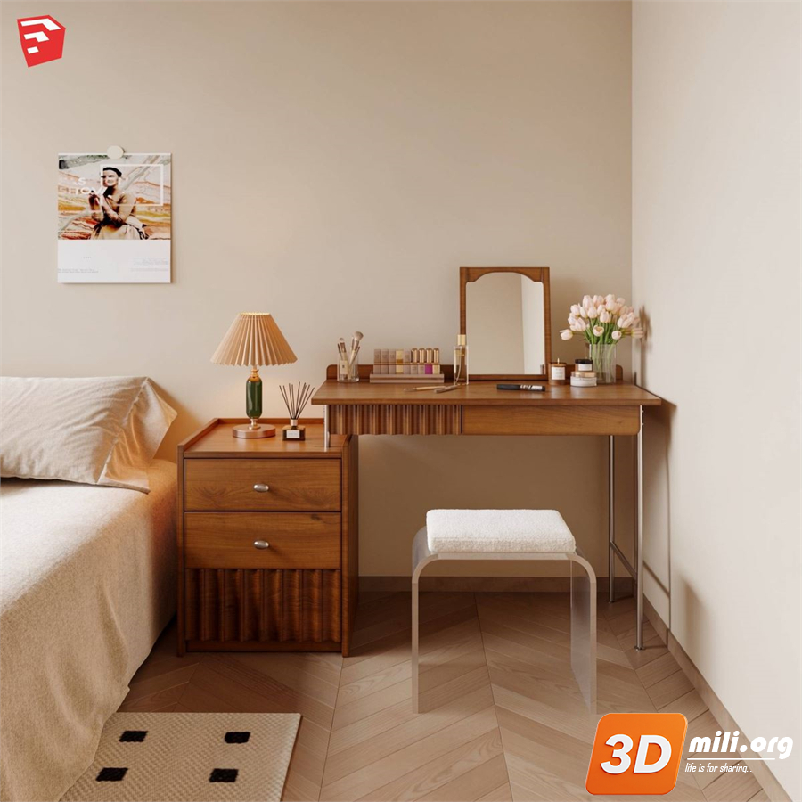 Dressing Table Skp Files 